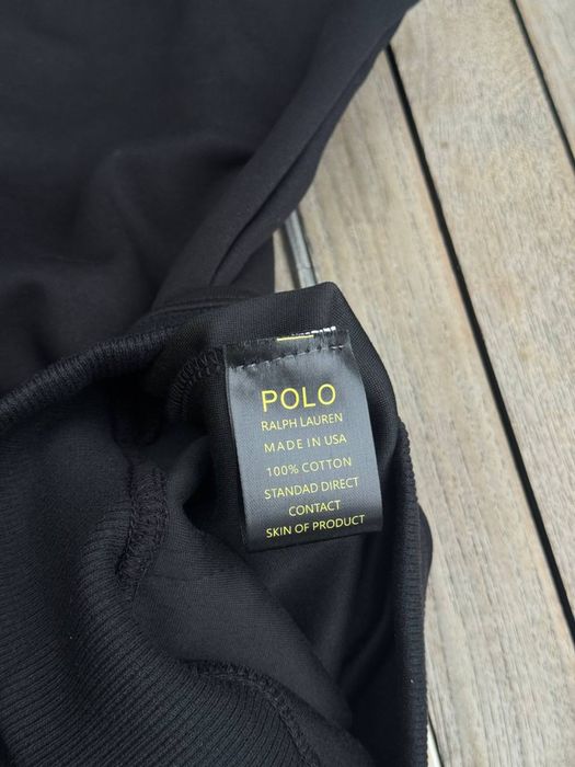 Зип-Худи Polo Ralph Lauren черное мужское Поло Ральф Лоурен зіпка Поло