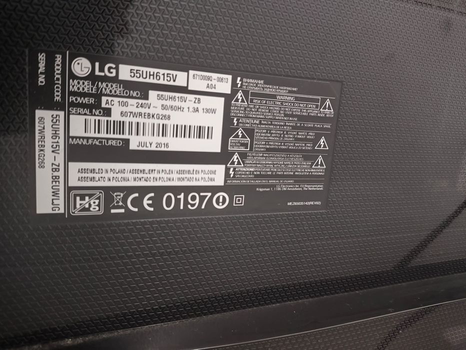 LG SmartTV LG 55UH615V