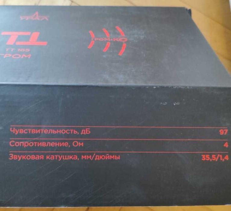 Естрадні динаміки URAL TT 165 ГРОМ