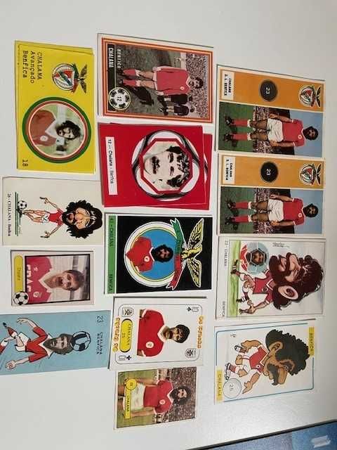 Cromos Chalana e Sheu Benfica