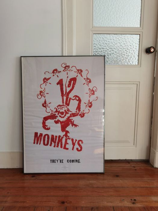 Moldura IKEA RESLIG 100x70 cm + Poster “12 Monkeys” (filme de culto)