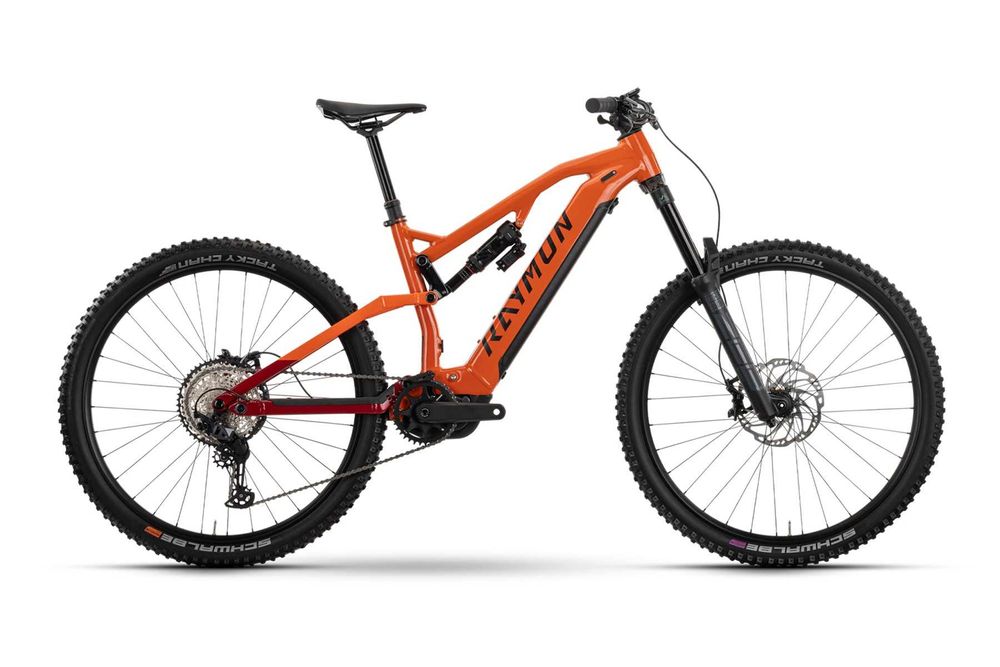 Rower elektryczny R RAYMON TrailRay 170 Pro Pomarańczowy 29" 2025