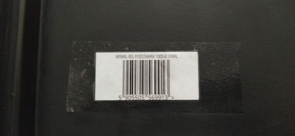 Podstawką pod akwarium 100 cm. Owal