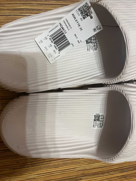 Тапочки чоловічі Adidas Adilette 22 Slides White Hq4672