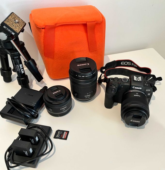 CANON RP Zestaw z obiektywami