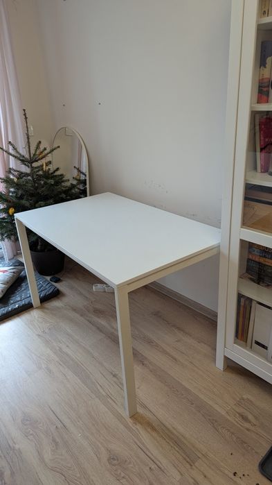 Stół/ Biurko białe IKEA Melltorp 125x75