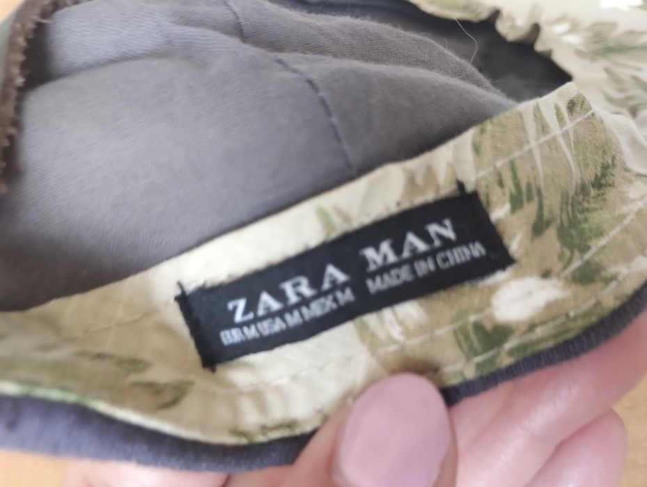 Czapka z daszkiem Zara Man