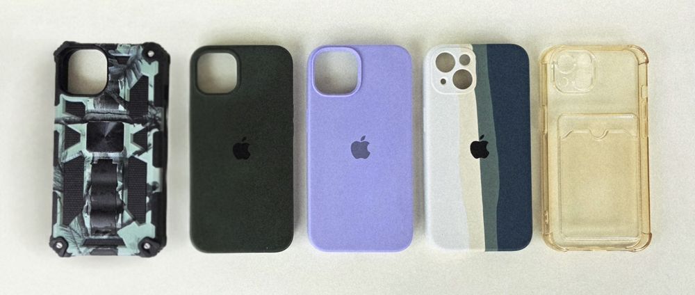 Чохли бампера для iPhone 13 , ціна за 5 шт.. Чехол бампер для айфона 13
