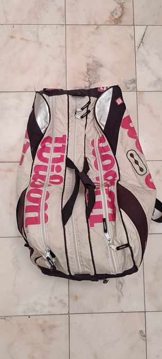 Mala de Tênis e raquetes