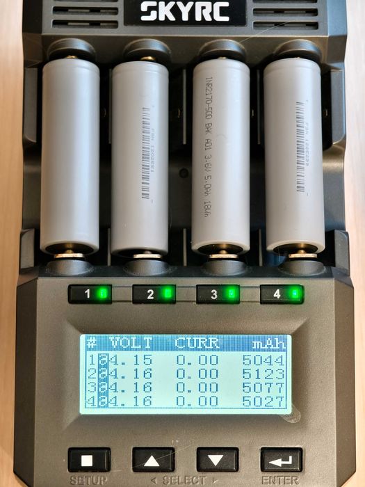 Акумулятор BAK 21700 INR2170 50D 5000мА 70А високострумовий