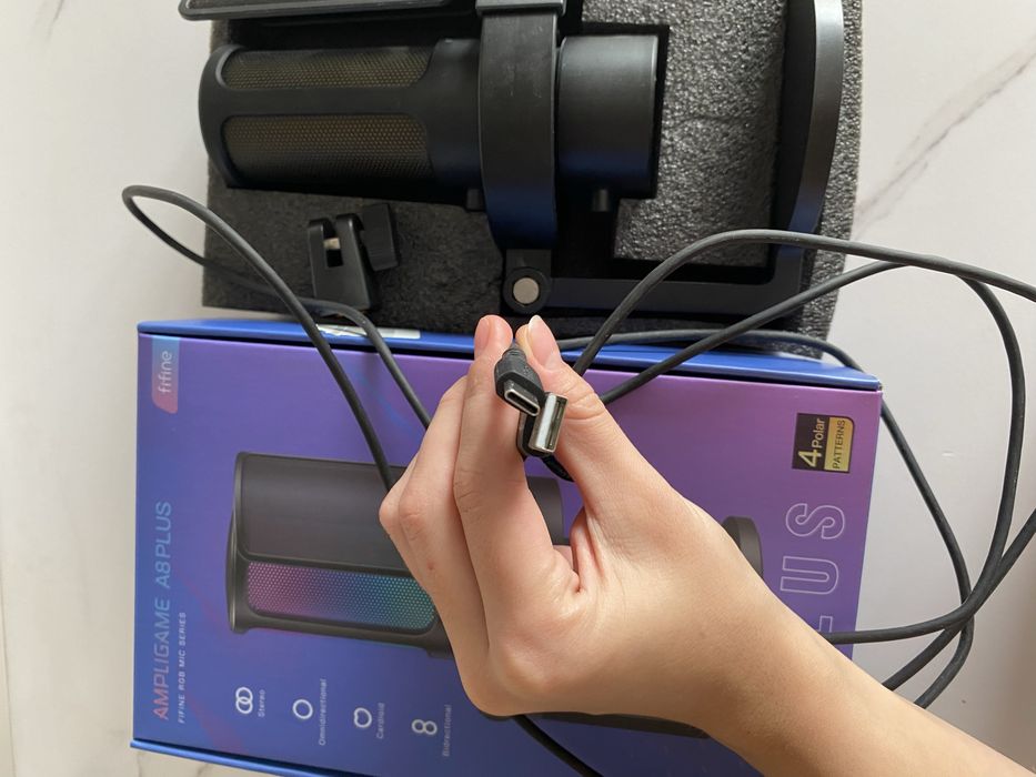 Мікрофон FIFINE AmpliGame A8 Plus RGB
