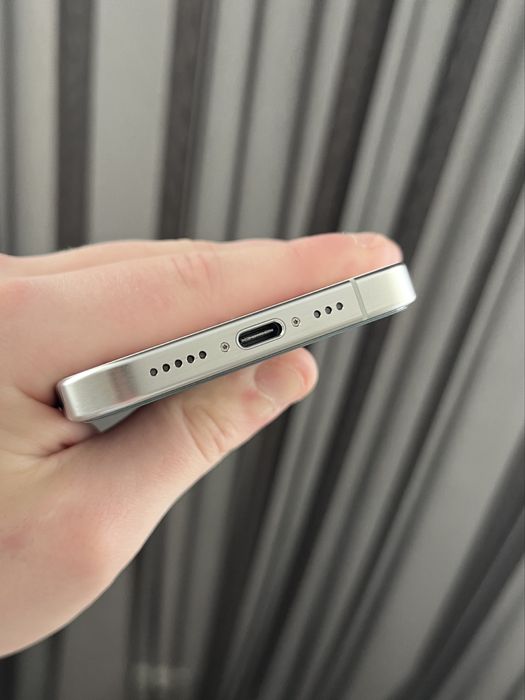 ЯК НОВИЙ! | iPhone 15 Pro | 256gb | Neverlock | White Titanium |