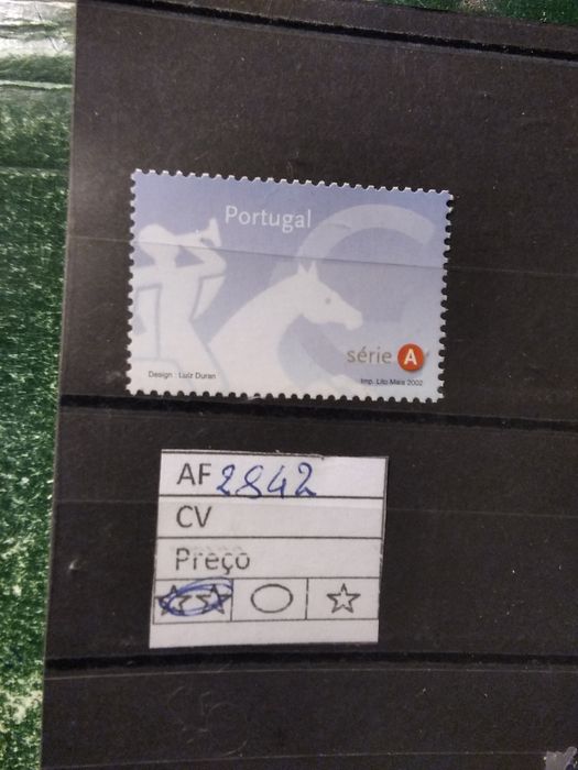 2002 Selo S/Taxa Símbolo Do Euro MNH **