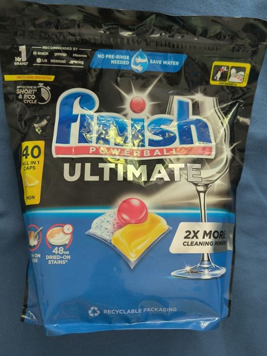 Finish Ultimate 40kaosulek cytrynowy