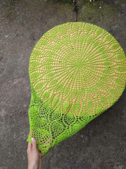 Скатерть ажурная ручной работы