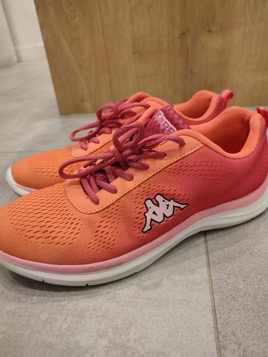 Buty sportowe Kappa do biegania rozmiar 40 różowe pomarańczowe