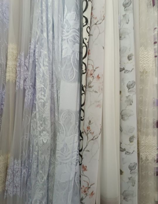 Продам тюлі, штори, арки