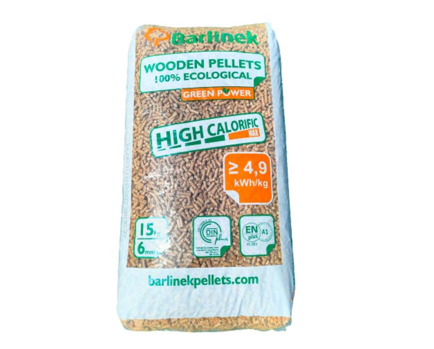 Pellet Barlinek 6mm | Certyfikat ENplus A1, DINplus