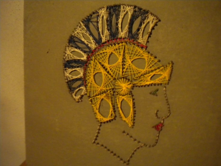 Quadro grande Arte com linha