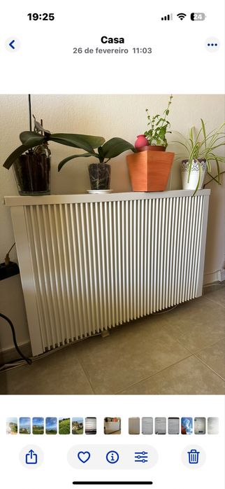 Pedra  de aquecimento com revestimento