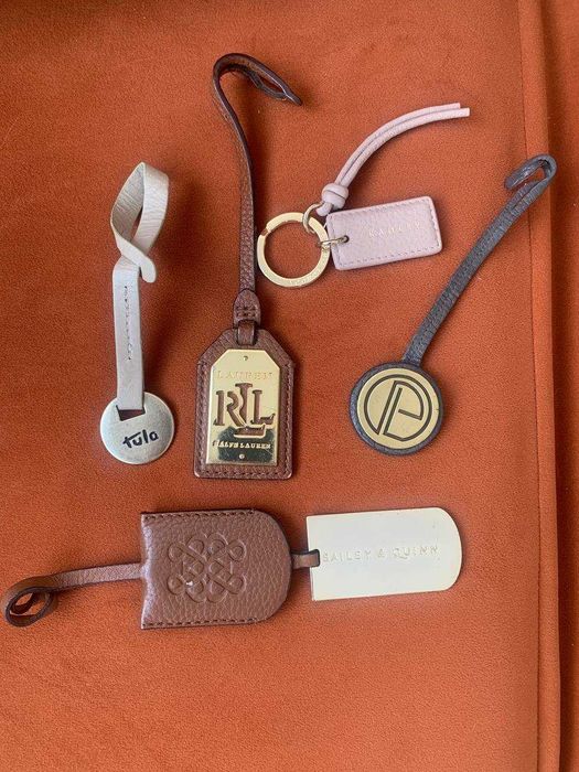 Шкіряні брелки Radley. Брелки на сумку. Брелок