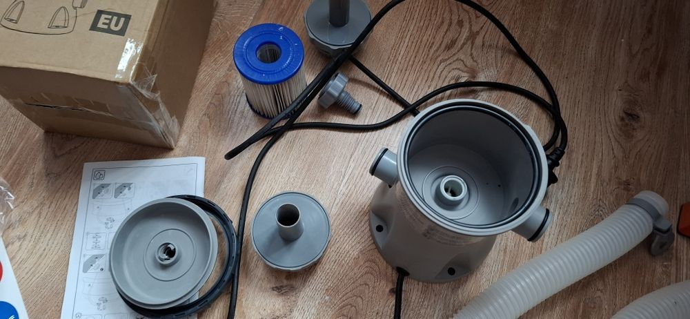 nowa pompa do basenu