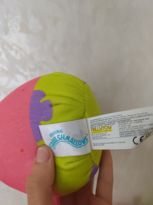 Сквіш м'яка  іграшка Патрік Губка Боб Squishmallows