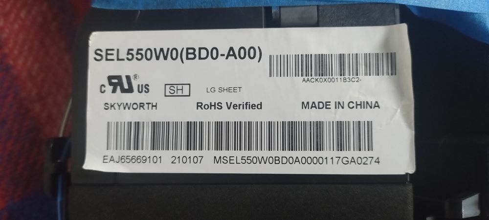 LG 55NANO867NA moduły komplet