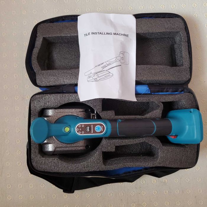 Вібратор для укладання плитки 18V, віброприсоска, сумка (без акб)