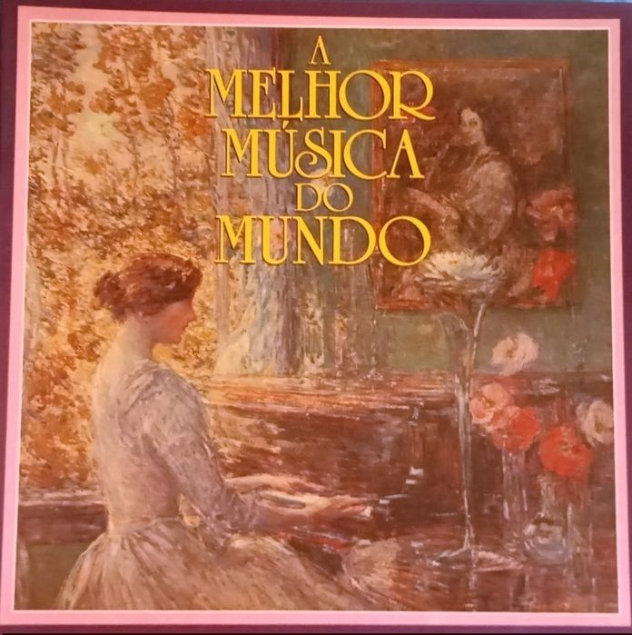 Caixa com 8 LPs - "A Melhor Música do Mundo"