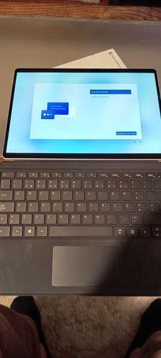 Microsoft surface pro 9 em estado impecável.