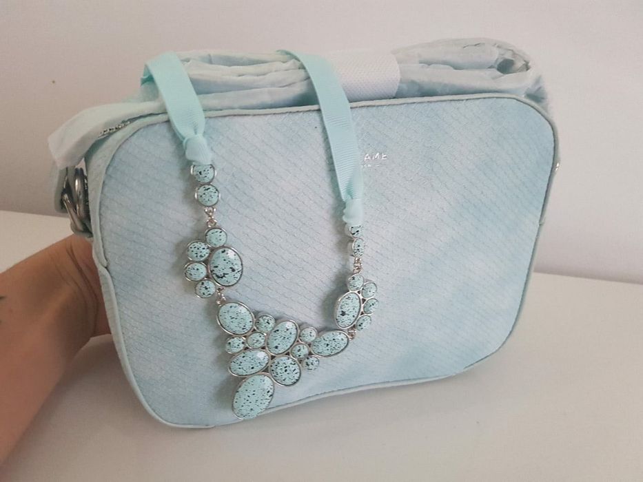 Clutch / Mala + Colar IceCandy NOVOS