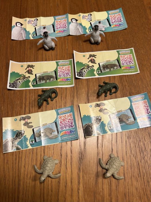 Kinder surpresa vários