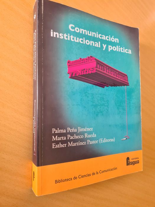 Livro "Comunicación Institucional y Política" de Palma Peña Jinénez
