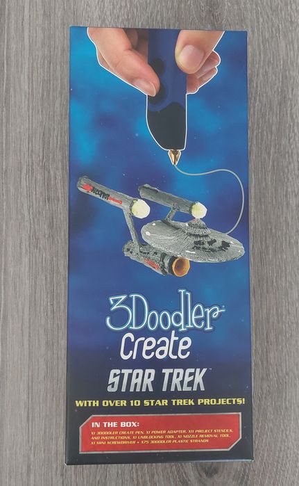 Caneta 3d 3Doodler Star Trek