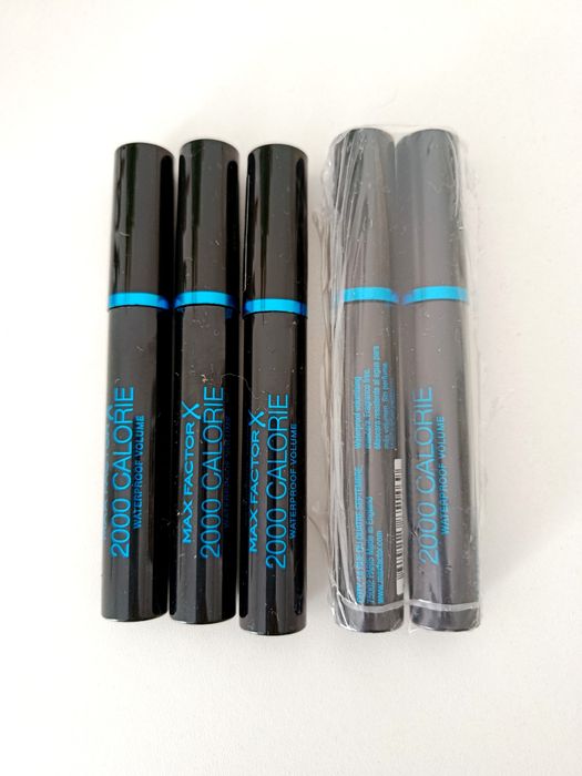 5 szt nowy tusz do rzęs Max Factor 2000 Calorie mascara wodoodporny