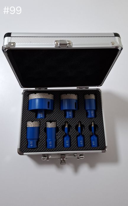 Набір алмазних коронок|Новий