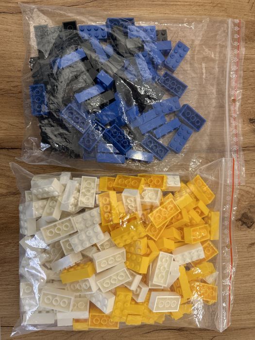 Klocki 0,5 kg brick 2x4 kompatybilne z Lego