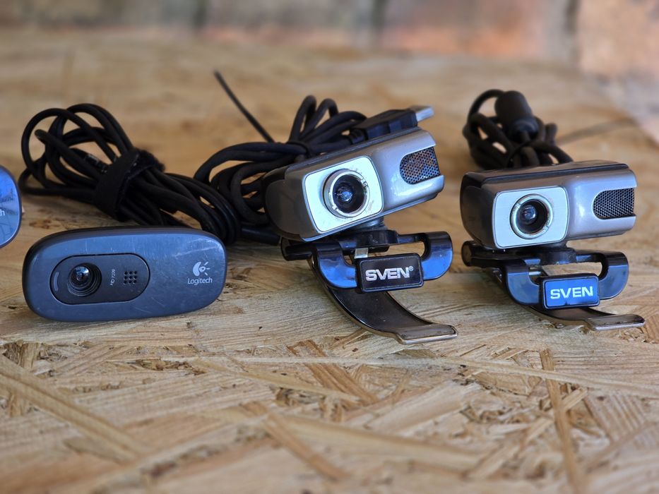Веб камери Logitech i SVEN