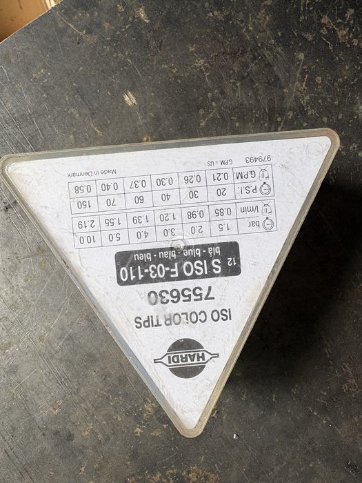 Форсунка Hardi F03 110 Харді