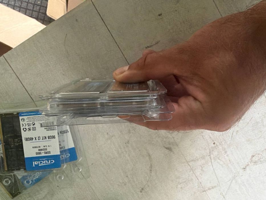 Пам'ять Crucial DDR5 128GB (2x64GB) 5600MHz SODIMM для ноутбука (Нова) (CT2K64G56C46S5)