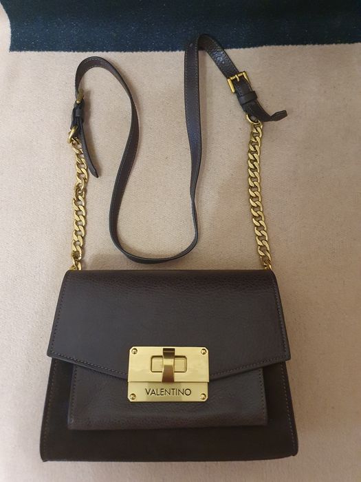 Сумка ОРИГИНАЛ Valentino НАТУРАЛЬНАЯ кожа, замша новая ТОРГ