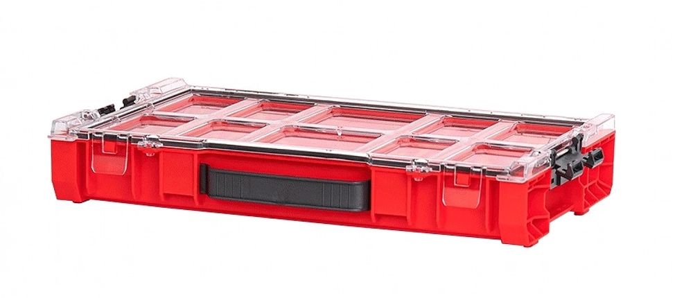 Organizer Z Kubełkami Qbrick System Pro 100 Red Hd