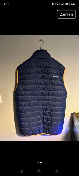 Nowa,puchowa Hi-Tec kamizelka Unisex XL plus gratisy