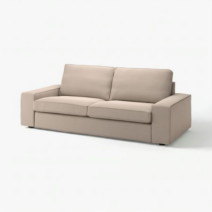 Sofa + podnóżek KIVIK Ikea, zdejmowane pokrowce, stan bdb, kupione 07.2025