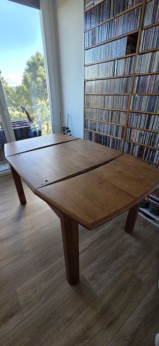 Mesa pinho mel maciço em excelente estado