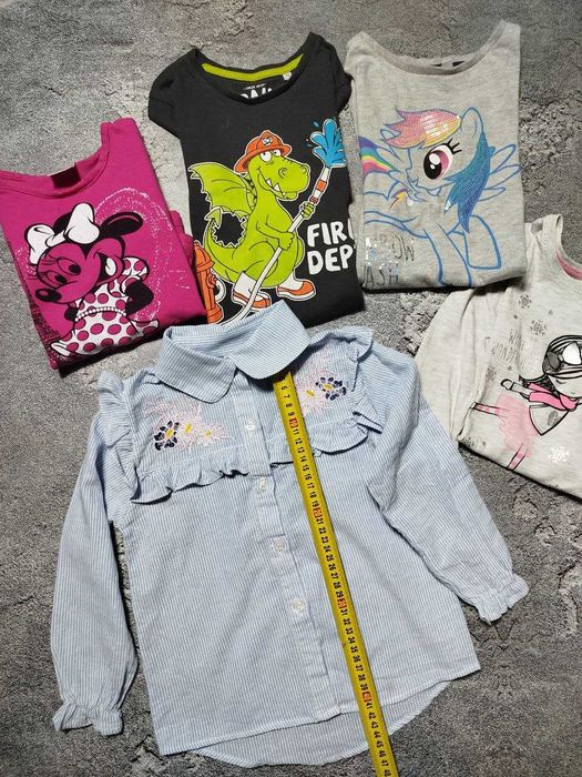 Косуха, блуза, шорти дівчинці