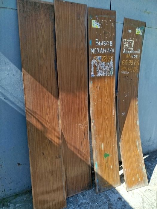 Пластик листовой СССР (дверь лифта)