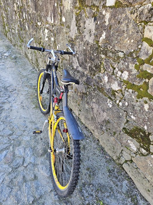 Bicicleta tipo enduro