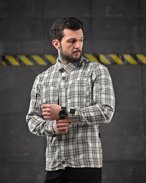 Професійна тактична військова сорочка сіра OBLIVION REVOLT GREY